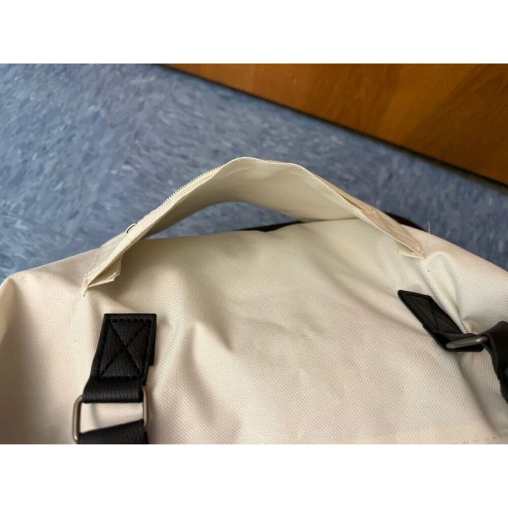 DSW minimalist white-black weekender duffel - Picture 13 of 16